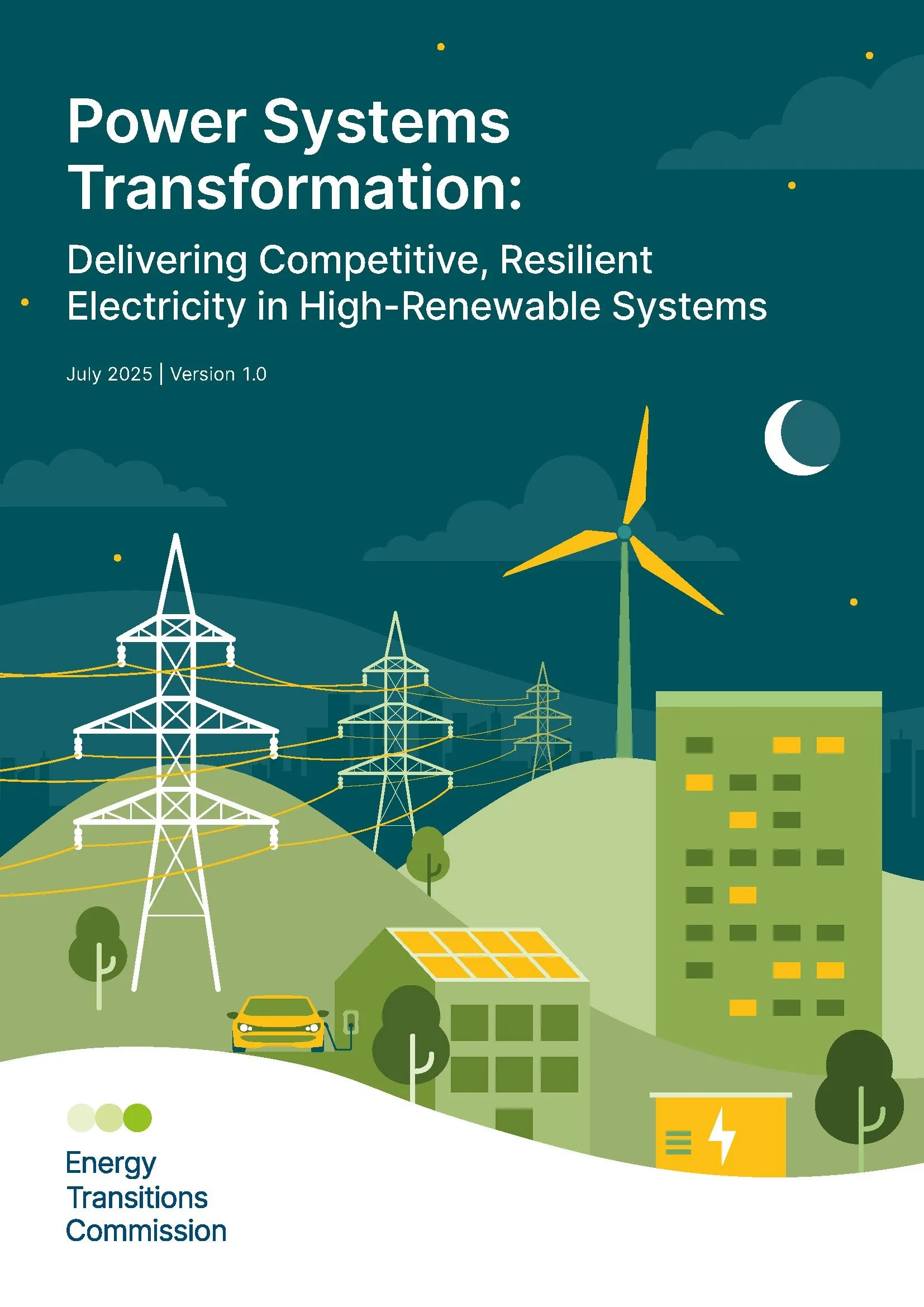 Power Systems Transformation: Delivering Competitive, Resilient Electricity in High-Renewable Systems